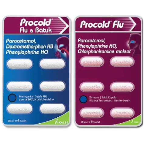 jual procold flu batuk obat flu obat batuk obat pilek obat