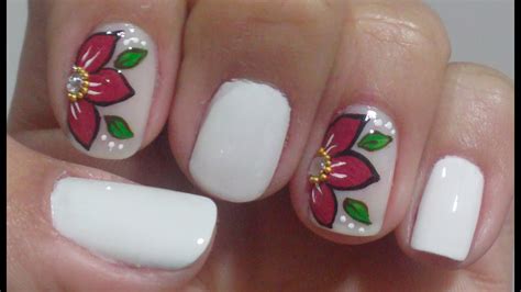 Unhas Express Decora O Flor Manual Bela E Simples Youtube