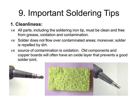 Basic Soldering Techniques | PPT