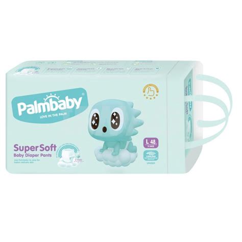 Подгузники-трусики Palmbaby Super Soft Premium (L) 9-14 кг (48 шт ...