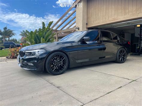 2018 Bmw 530i With 19x8 5 32 Tsw Mosport And 245 40r19 Continental Extremecontact Dws06 Plus And