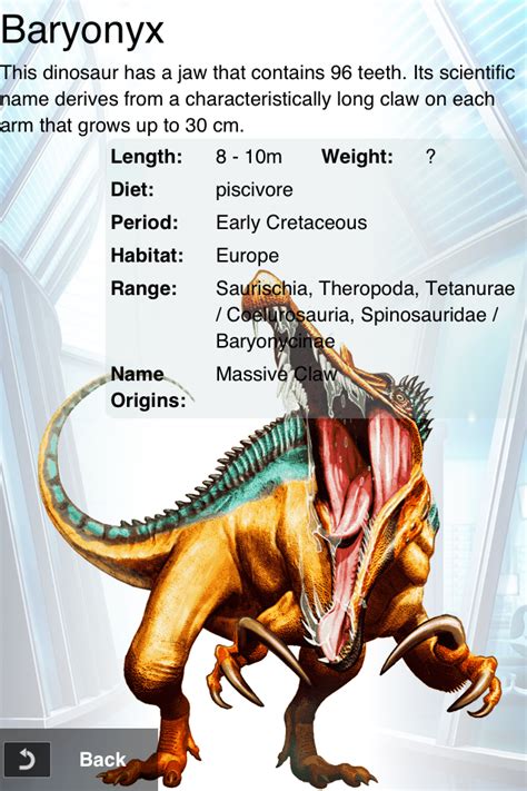 Baryonyx Walkeri In 2020 Prehistoric Animals Dinosaur Facts