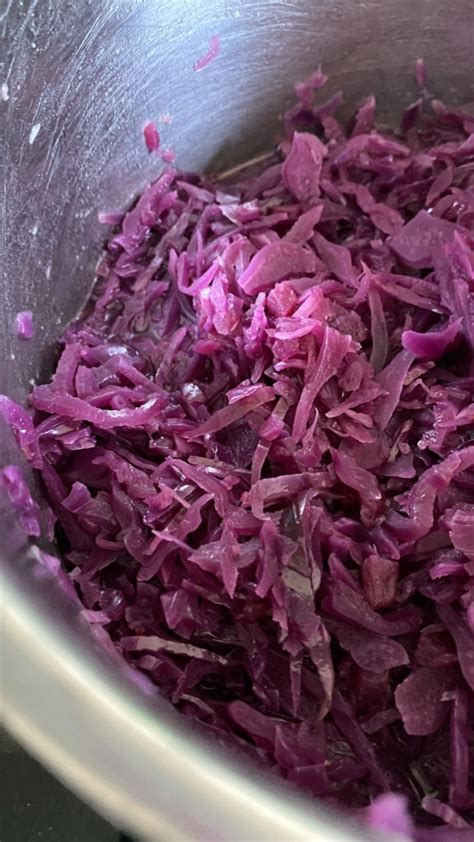 Klassischer Apfel Rotkohl Plants Food Mind