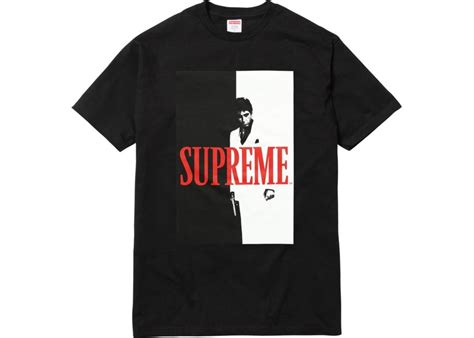 Black Supreme Scarface Split Tee - StockX News