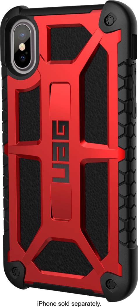 Best Buy Uag Monarch Series Case For Apple Iphone X And Xs Crimson