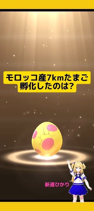 モロッコ産7kmたまごを孵化させた結果！ポケモンgo たまご孵化 7kmたまご Pokemongo 新道ひかり Youtube