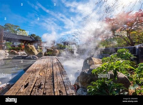Beppu Japan Nov Oniishibozu Jigoku Hot Spring In Beppu Oita The Town Is Famous For