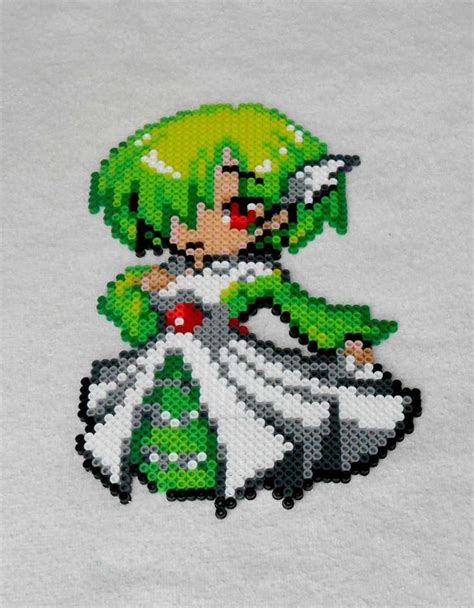 Gardevoir Moemon Pokemon Perler Beads Diy Perler Beads Bead Art