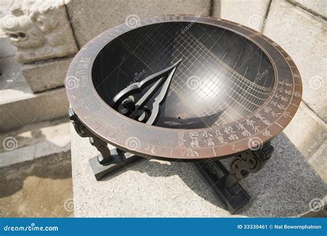 Ancient Sundial In Jaisalmer Fort,India Royalty-Free Stock Photography ...