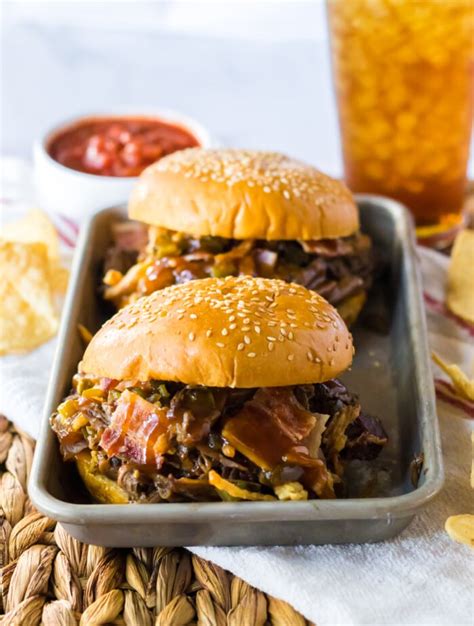 BBQ Beef Sandwich - Kitchen Fun With My 3 Sons