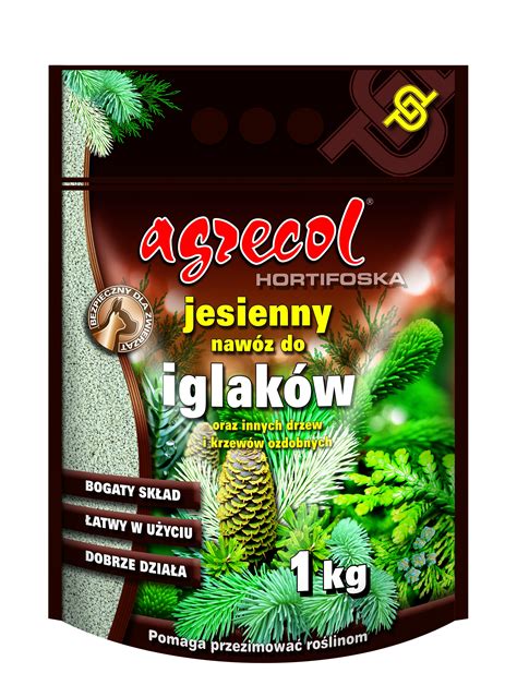 AGRECOL Nawóz wieloskładnikowy HORTIFOSKA JESIENNA DO IGLAKÓW 1 kg