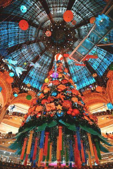 Les Plus Beaux Sapins Des Galeries Lafayette Paris De