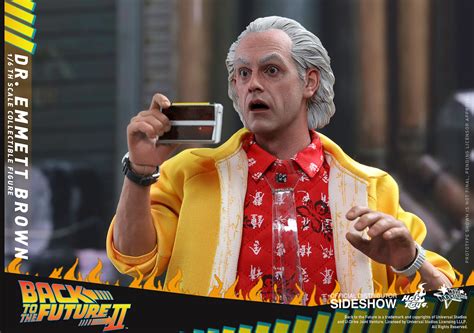 Back To The Future Dr Emmett Brown Sixth Scale Figure By Hot Sideshow Collectibles