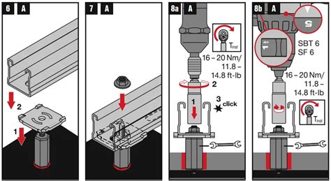 HILTI M10 Standoff Adapter Instruction Manual