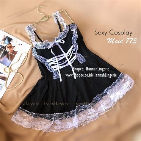 Jual M Xl Lingerie Pelayan Art Kostum Bigsize Cosplay Costume Pembantu