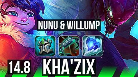 Nunu Willump Vs Kha Zix Jgl Winrate Legendary Na