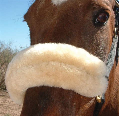 Merino Sheepskin Noseband Cover 10 Jeffers