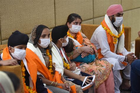 30 More Afghan Sikh Families Arrive In Delhi 110 Still In Kabul