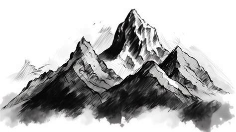 Mountain Sketch Stock Photos, Images and Backgrounds for Free Download