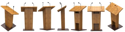 Speech Podium Audience