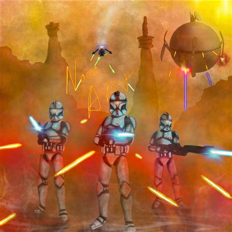 ArtStation - The Battle of Geonosis | Artworks