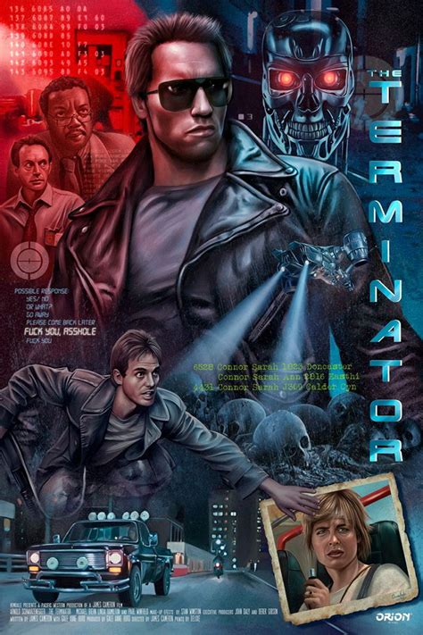 The Terminator by Oscar Martínez - Home of the Alternative Movie Poster -AMP-