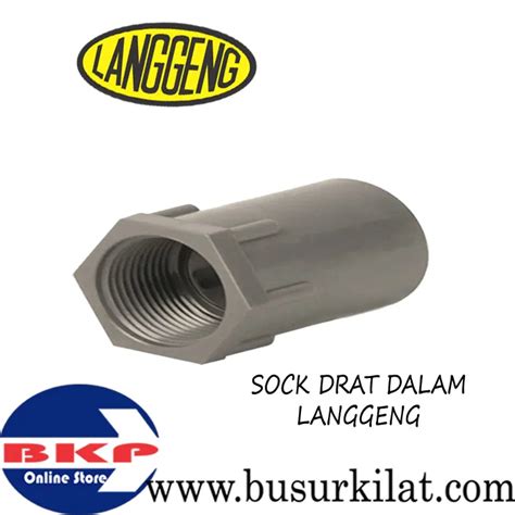 Sdd Inch Pvc Langgeng Aw Sock Drat Dalam Sambungan Pipa