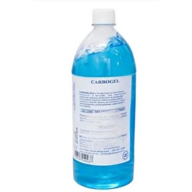 Gel Condutor Azul Ecg Para Eletrocardiograma Carbogel GARRAFA 2 KG