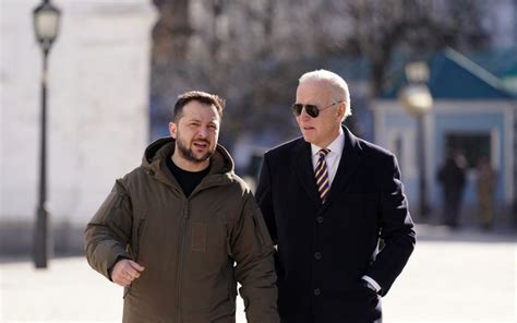 Us President Joe Biden Makes Surprise Visit To Ukraine Rnz News