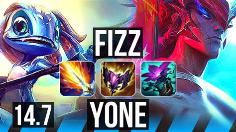 Fizz Vs Yone Mid Rank 3 Fizz Legendary 600 Games Na Challenger