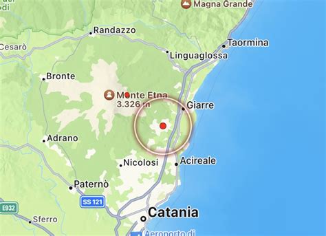 Terremoto In Sicilia Trema Larea Etnea