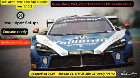 Mclaren S Evo Version Gt Full Setup Bundle Race