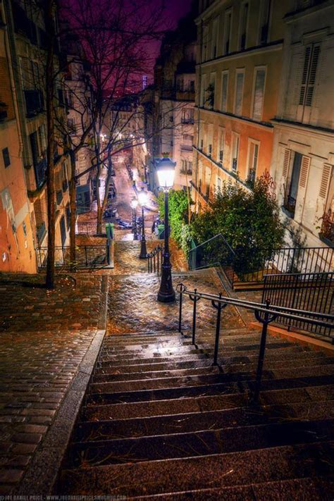 Steps at Montmartre, Paris photo on Sunsurfer