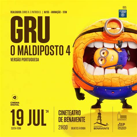 Cinema Digital Gru o maldisposto 4 Câmara Municipal de Benavente