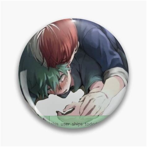 Tododeku Yaoi My Hero Academia MHA Gay Couple Pin By ValentinaGraphs Redbubble