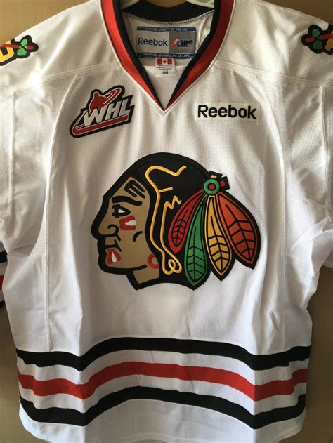 New Reebok Portland Winterhawks White Game Jersey | SidelineSwap