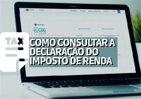 Consulta Imposto De Renda Confira O Passo A Passo E Descubra Se Sua