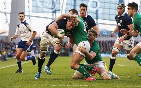 Scotland V England Six Nations 2014 David Denton Looks To Revive Old