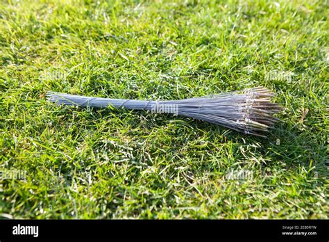 Traditional thatching tools and products Stock Photo - Alamy