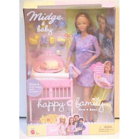 Barbie Happy Family Pregnant Midge & Biy - Walmart.com - Walmart.com