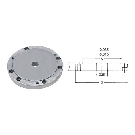 Flange Para Mesa Divisora Vertex Casafer