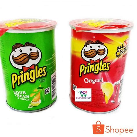 Jual 4 4 Fasion Sale PRINGLES MINI Potato Chips Original Sour Cream