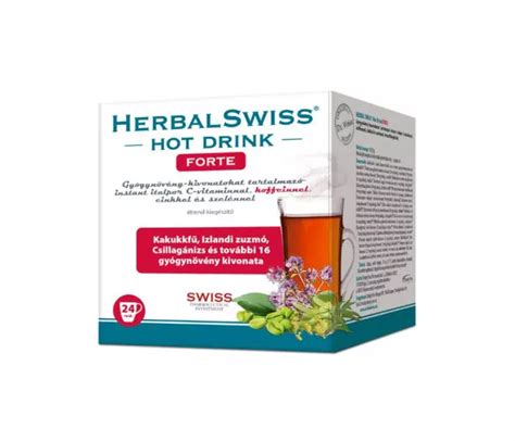 Herbal Swiss Hot Drink Forte forró italpor x Netmedical hu