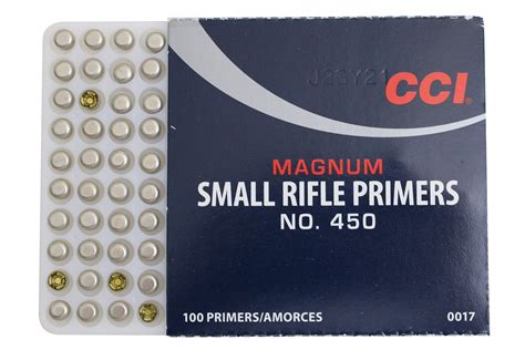 CCI No 450 Magnum Small Rifle Primer 1000 Count Vance Outdoors