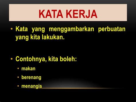 Kata Kerja Tak Transitif Ppt