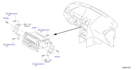 Nissan Rogue Radio Wiring Harness H Zt B Genuine Nissan Part