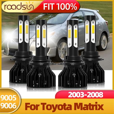 Roadsun 10000LM LED Car Headlight Kit Turbo Light Bulbs 6000K Car