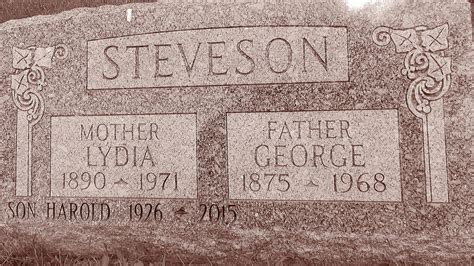 Harold Melvin Steveson 1926 2015 Mémorial Find A Grave