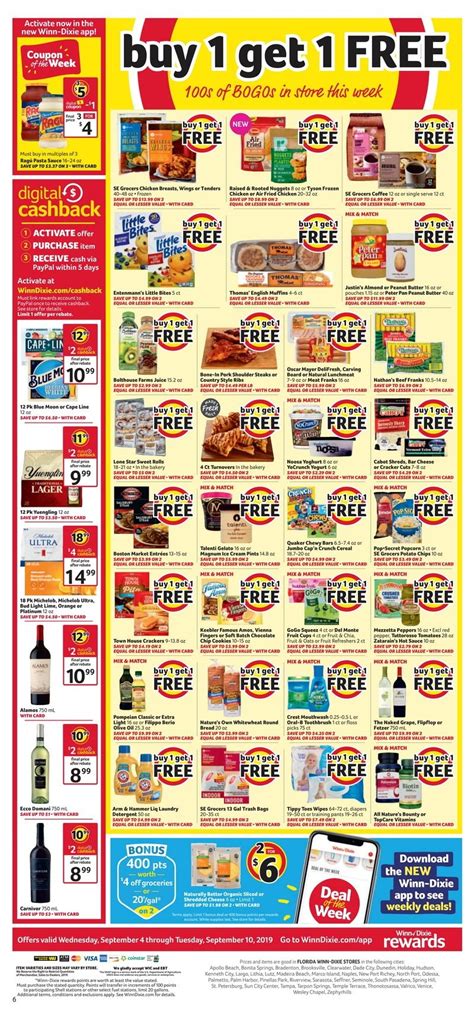 Winn-Dixie Weekly Ad Sep 04 – Sep 10, 2019