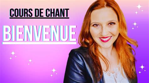 MARIE LAURENCE DUBÉ BIENVENUE Cours de chant Technique vocale pop et